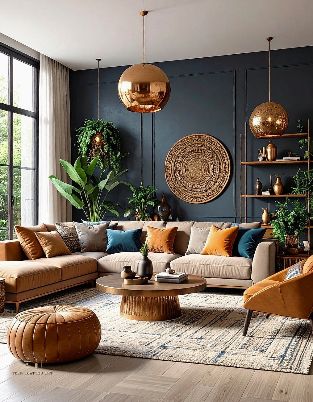 45 Brilliant Boho Garden Ideas to Copy Right Now 18 Mixed Metal Lanterns