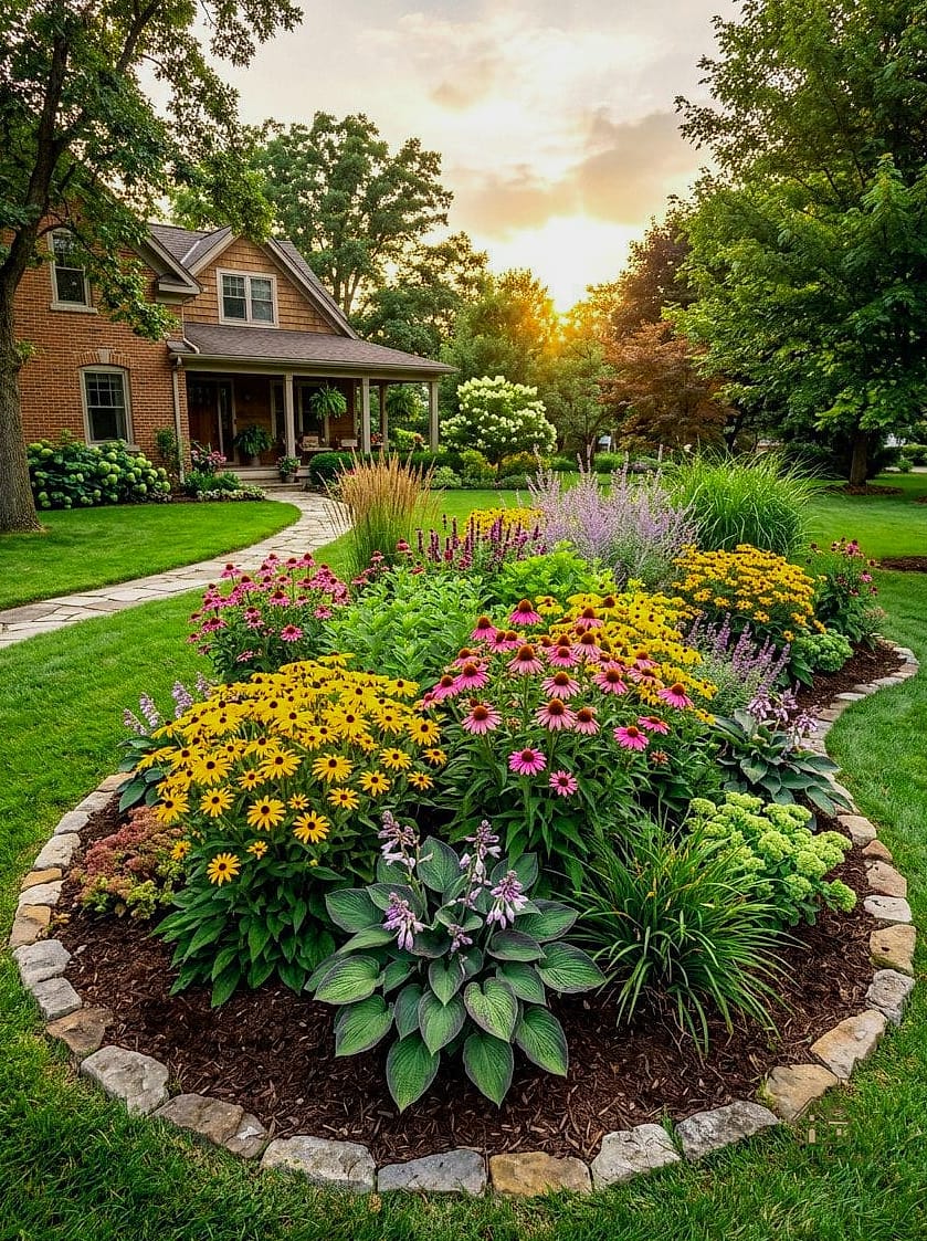 A Mixed Perennial Border
