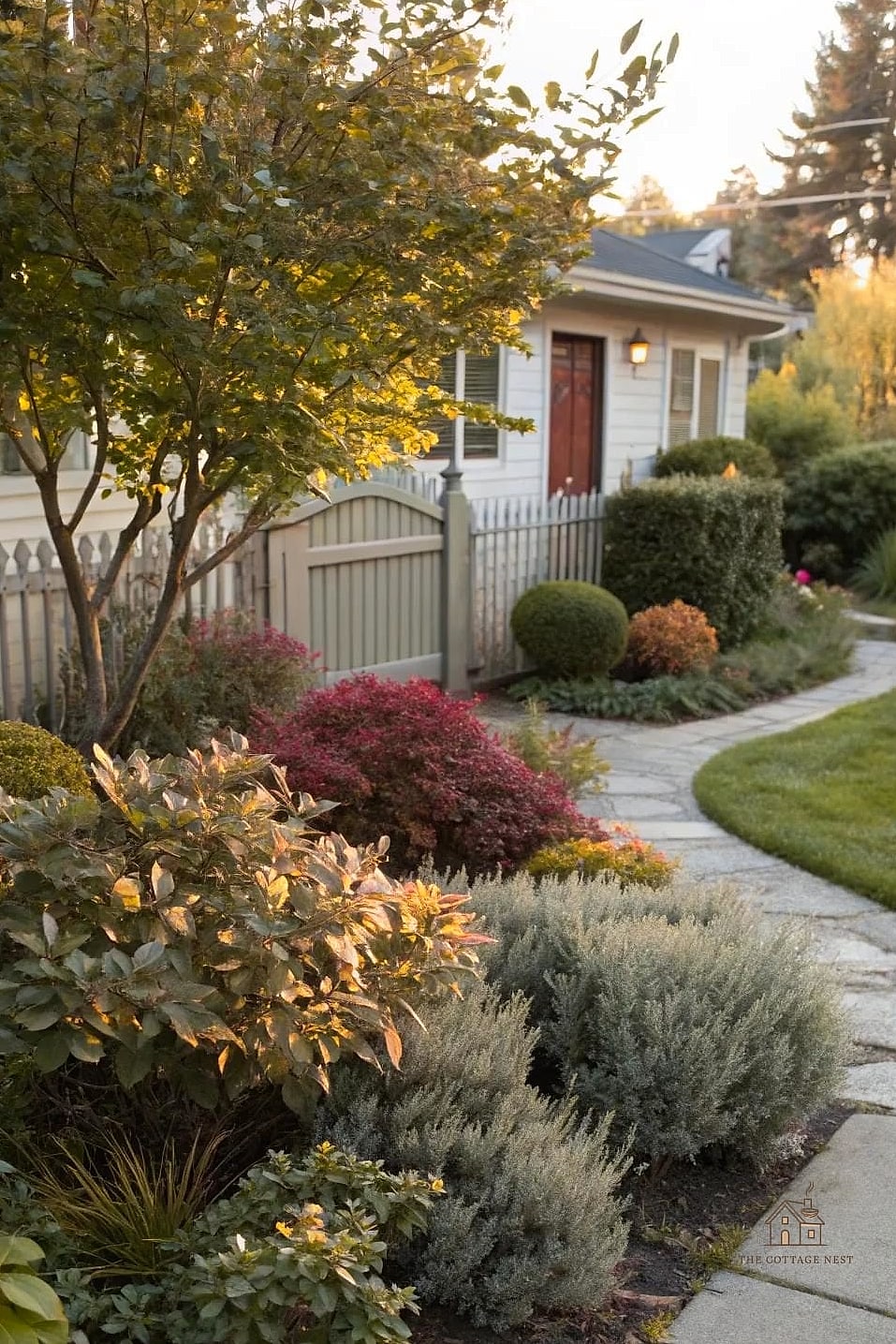 45 Gorgeous Front Yard Garden Ideas That Are Totally Doable 17 A Mixed Shrub Border