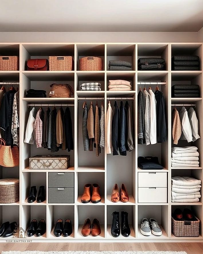 50 Dreamy No Closet Solutions Bedroom Small Spaces to Try This Season 9 Modular Cube Storage System