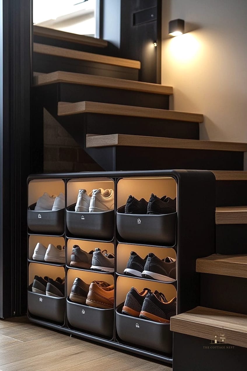 30 Cozy Garage Shoe Storage Ideas Worth Pinning 16 Modular Cube Storage Units