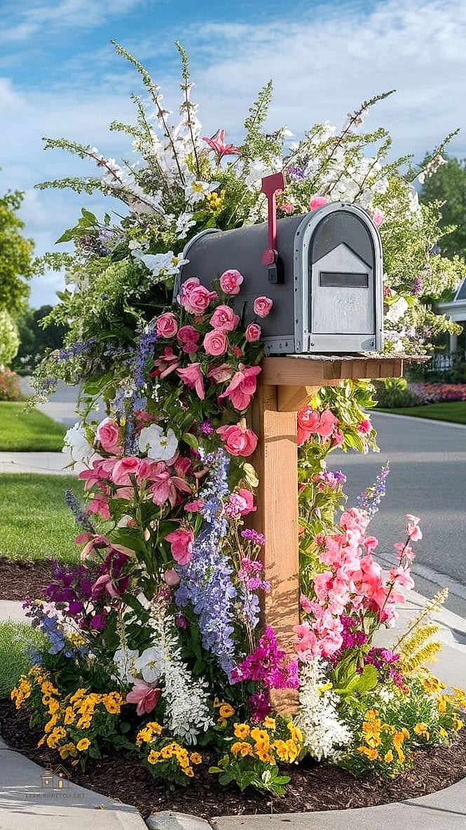Moon Garden for Evening Curb Appeal