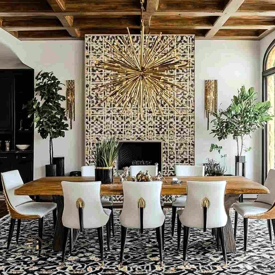 Moroccan-Style Rug for Warmth and Pattern