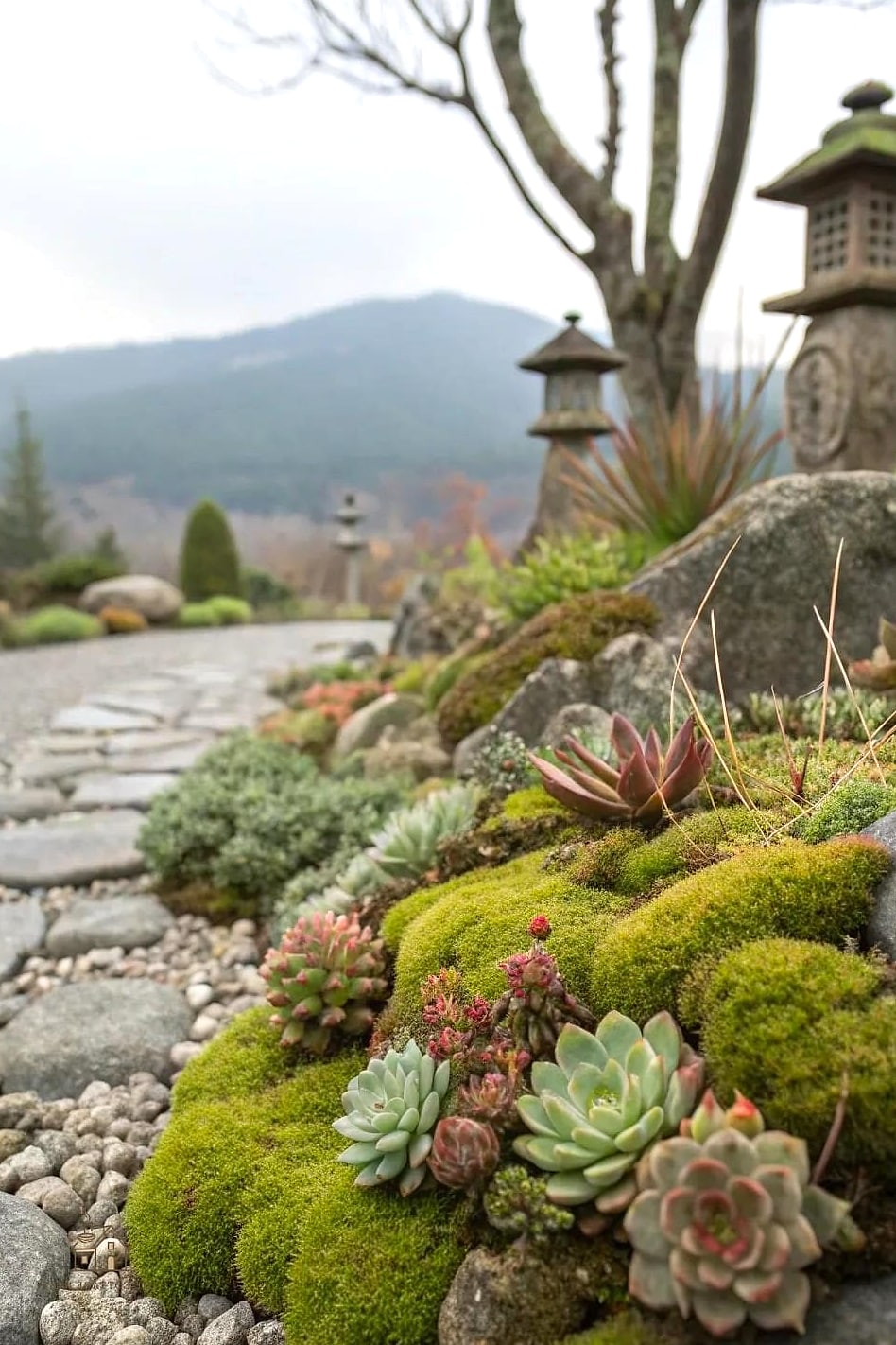 Moss and Rock Garden