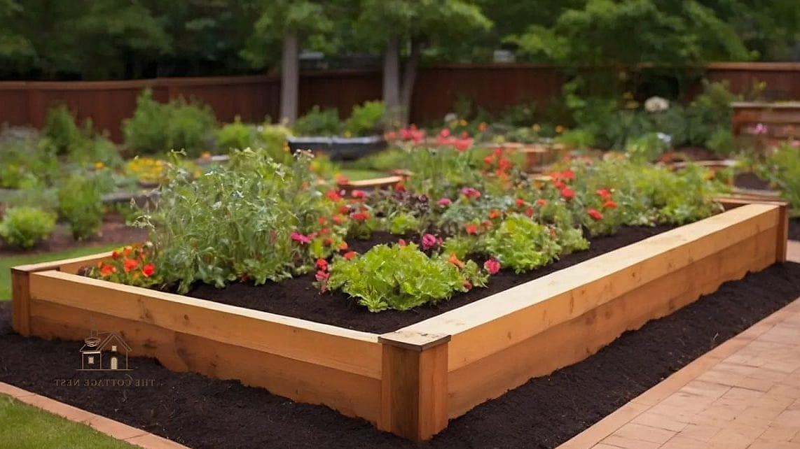 Mulch Under Raised Garden Beds