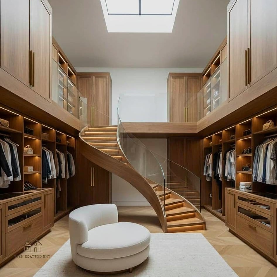 A Multi-Purpose Storage Wall With Sliding Panels
