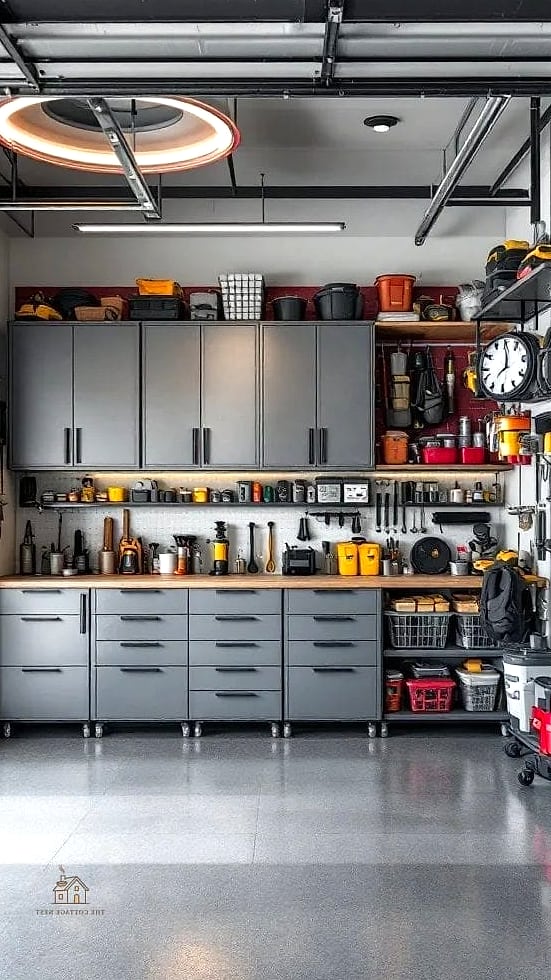 40 Clever Garage Conversion Ideas for Every Style 38 Multi-Purpose Flex Room With Murphy Bed
