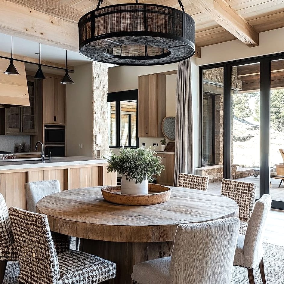 45 Brilliant Farmhouse Dining Room Lighting Ideas to Copy Right Now 36 Multi-Tier Chandelier