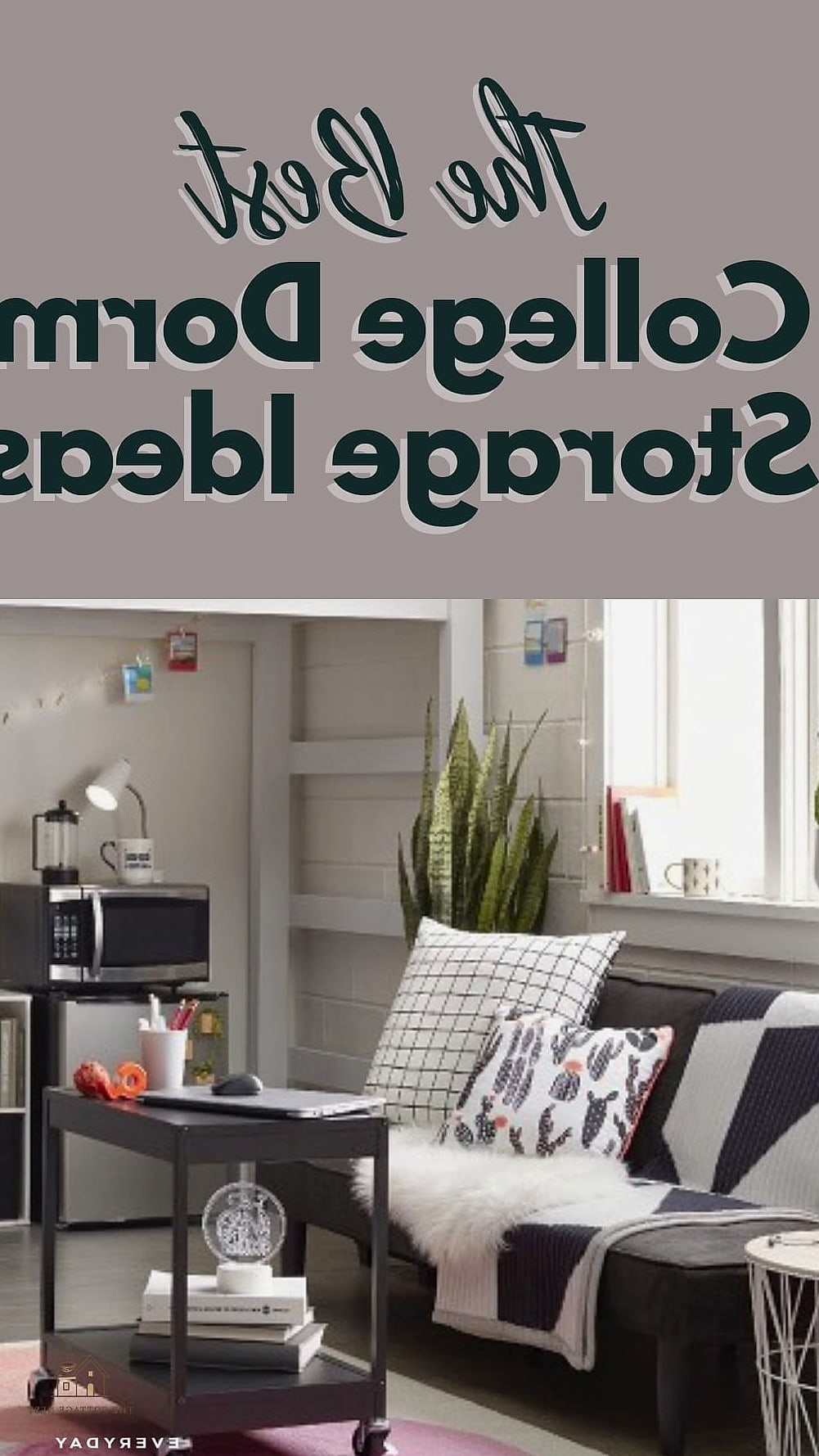 50 Amazing College Dorm Room Ideas on a Budget 46 Multi-Use Storage Cubes