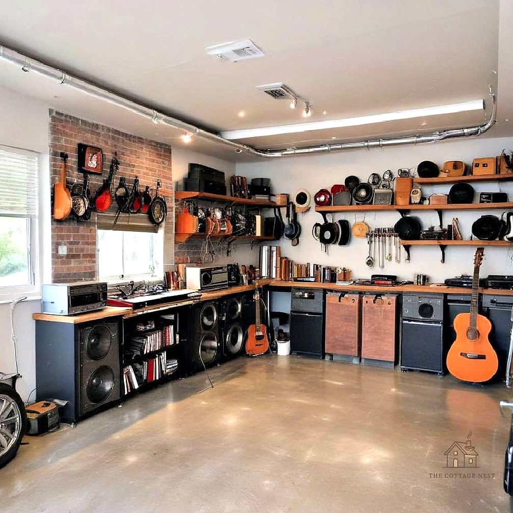 40 Clever Garage Conversion Ideas for Every Style 9 Music Studio With Sound Insulation