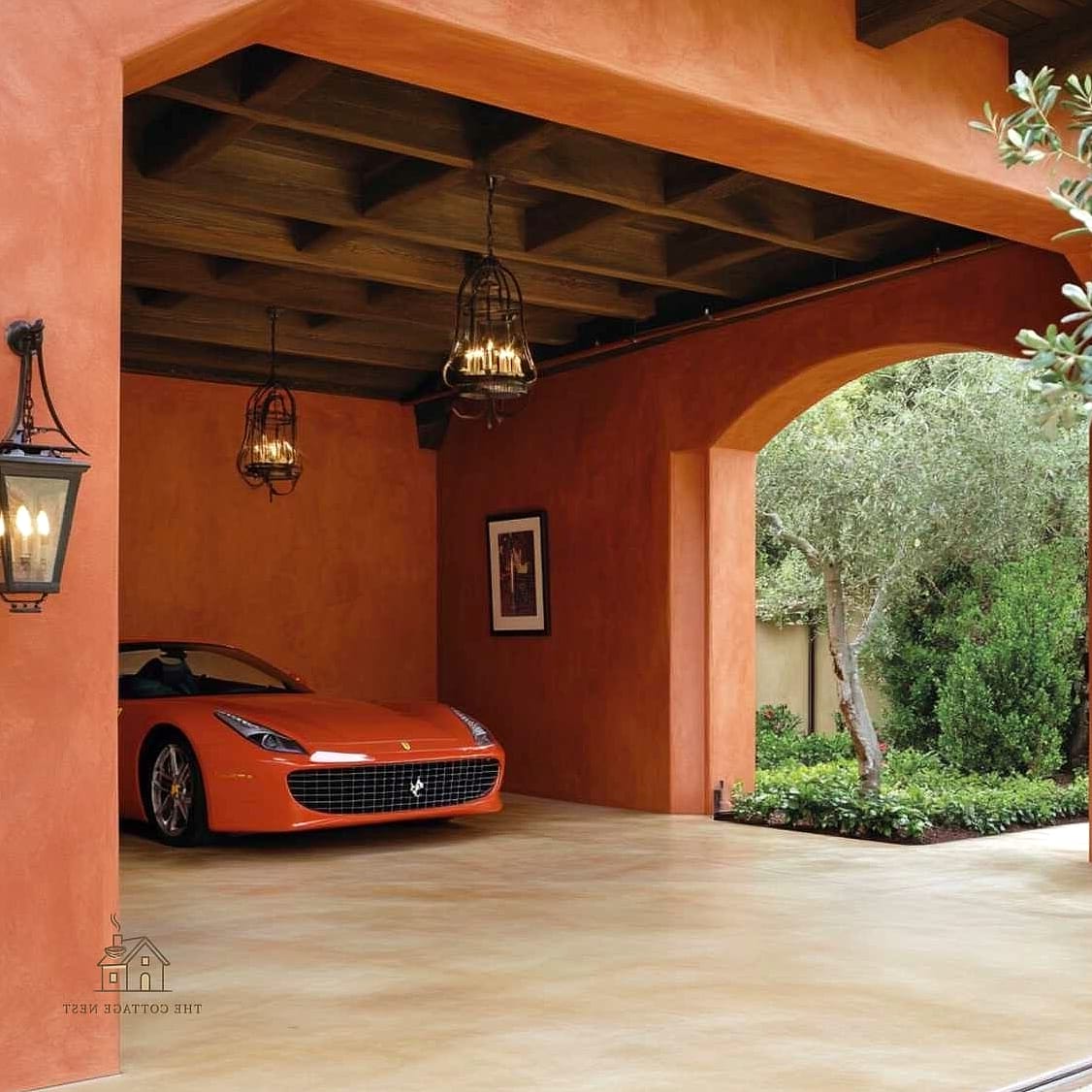 50 Amazing Garage Paint Colors Walls Ideas on a Budget 9 Muted Terracotta