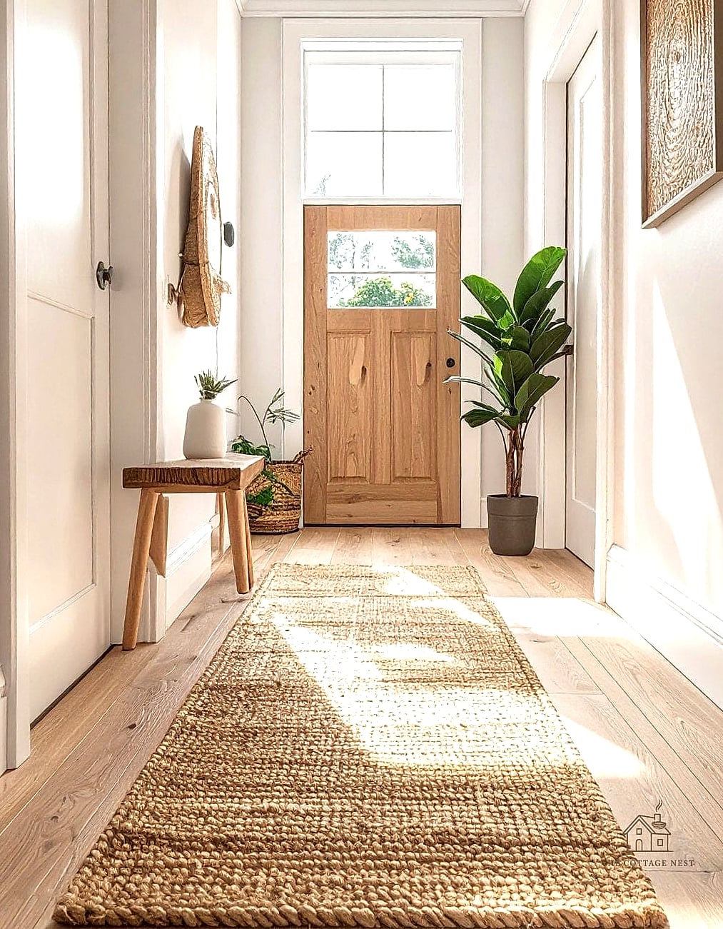 20 Cozy Entryway Runner Rug Ideas Worth Pinning 4 Natural Jute and Sisal Runners