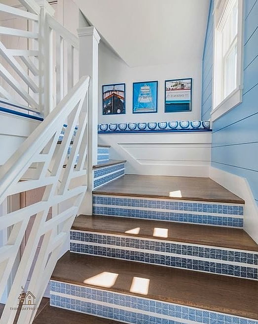 Nautical Stripe and Rope Accents