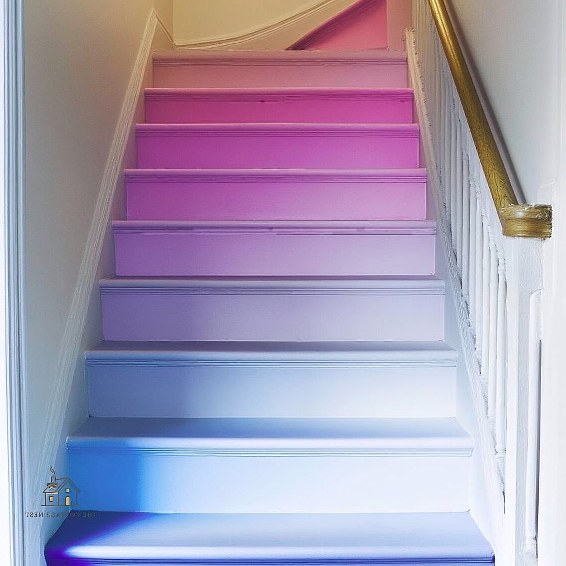 Ombre Fade Stairs