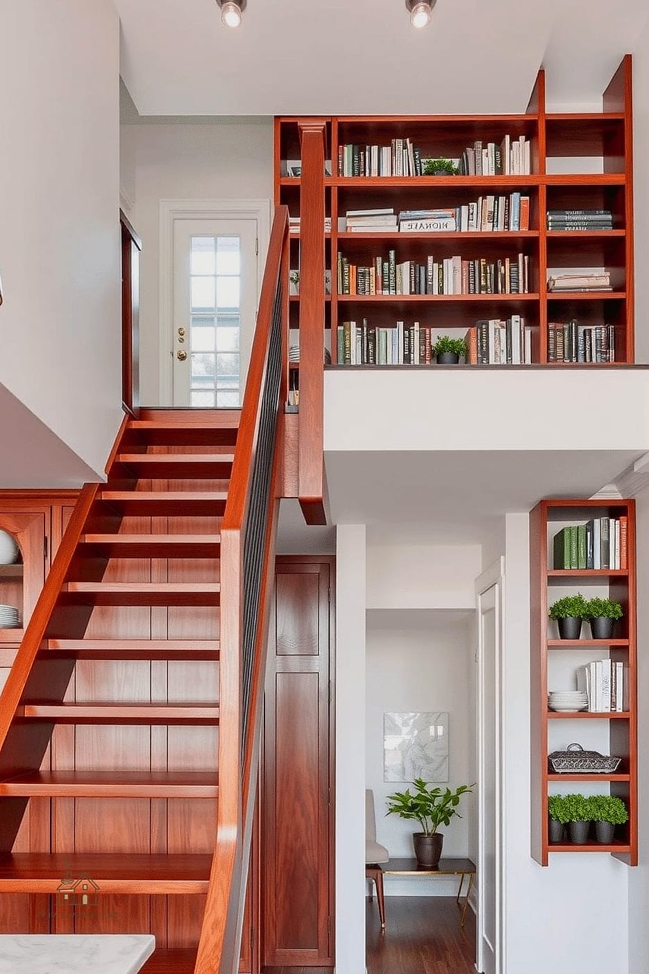 Open Shelving with Baskets