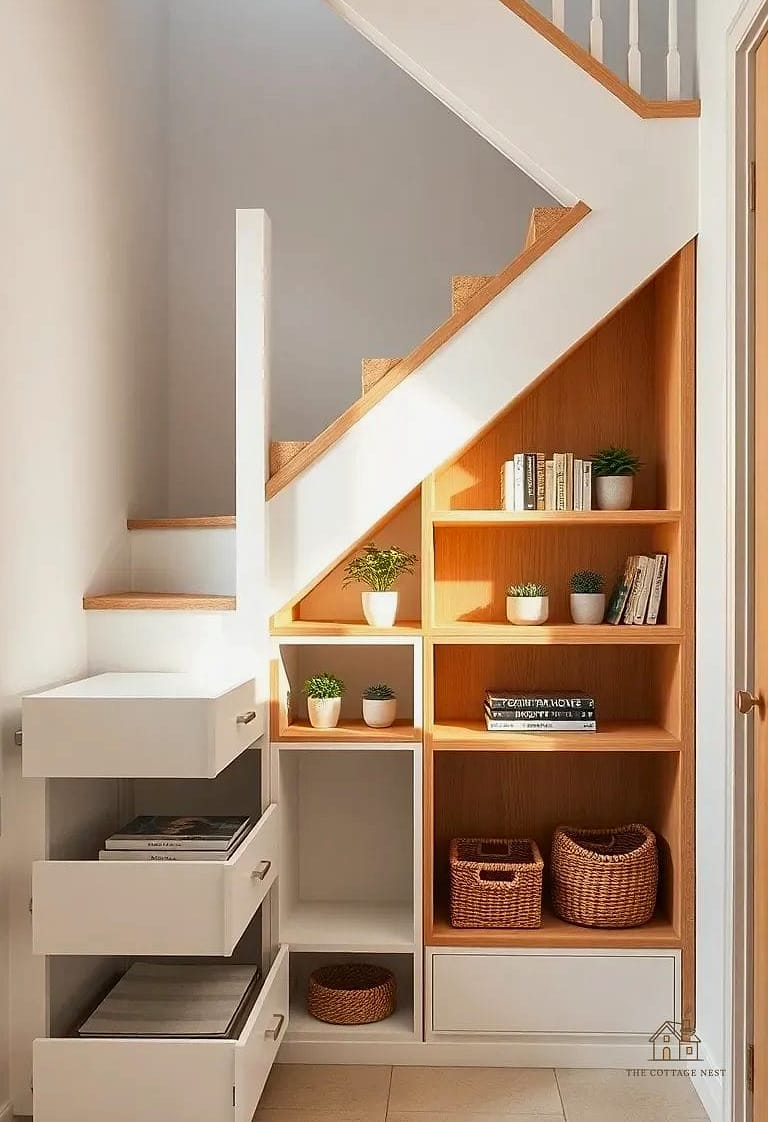 Open Shelving Display