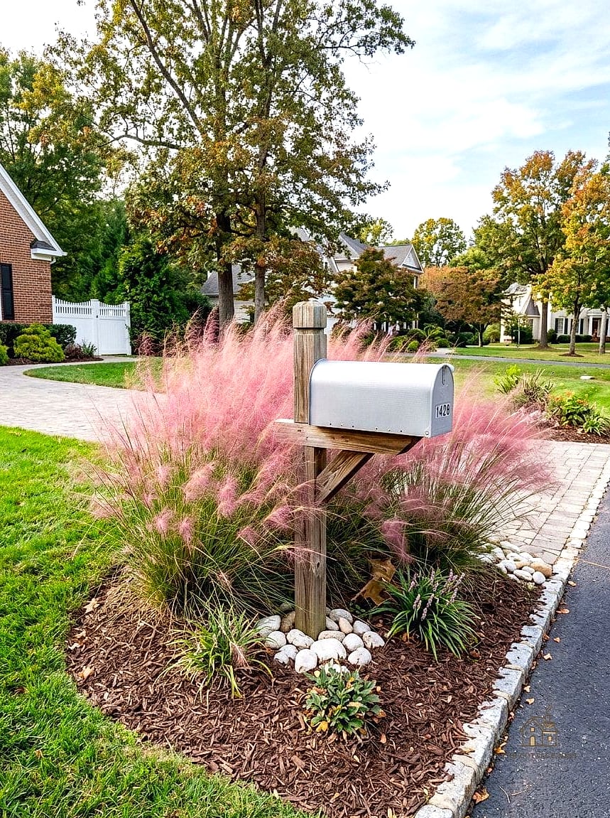 Ornamental Grass Backdrop