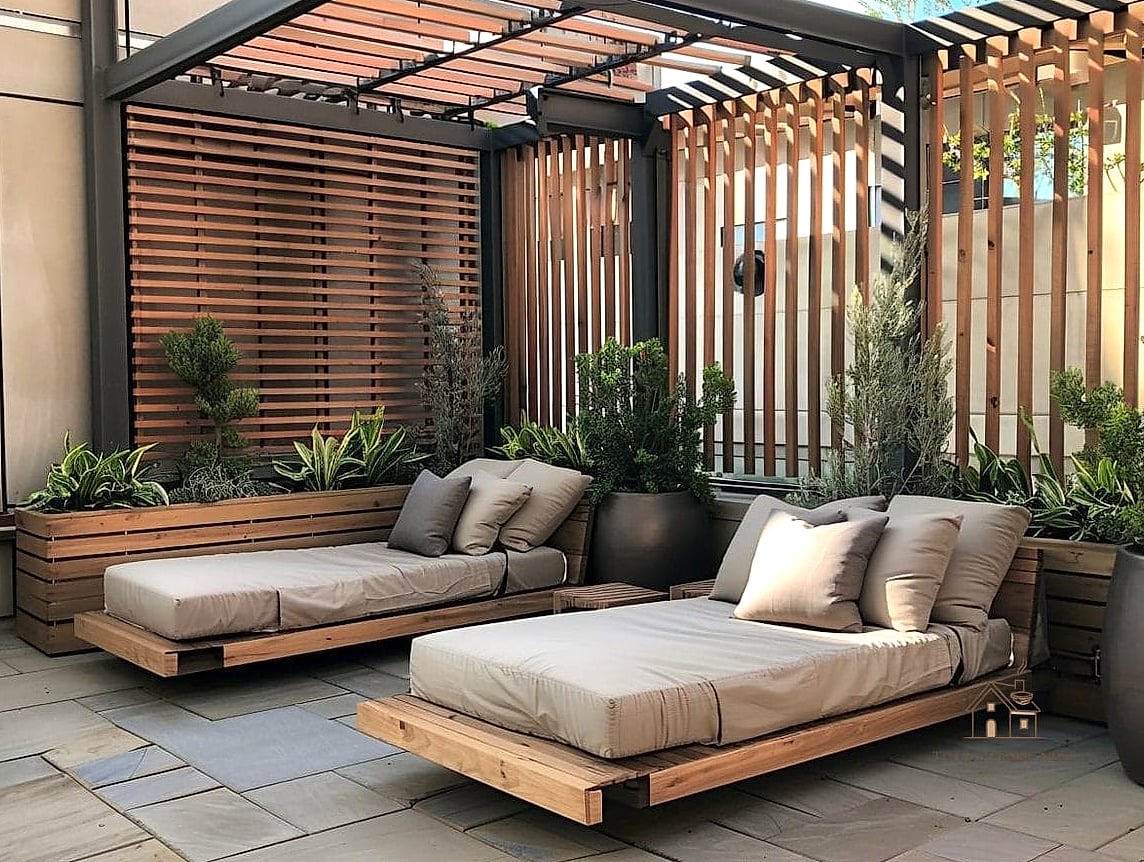 40 Cozy Modern Garden Ideas Worth Pinning 8 Outdoor Daybeds for Lounging