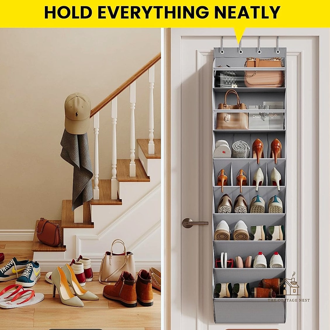 Over-the-Door Shoe Organizer