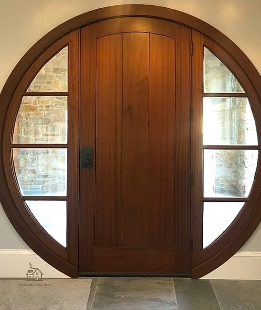 Oversized Round Mirror