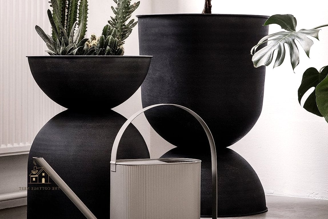 Oversized Single Planter as a Statement Piece