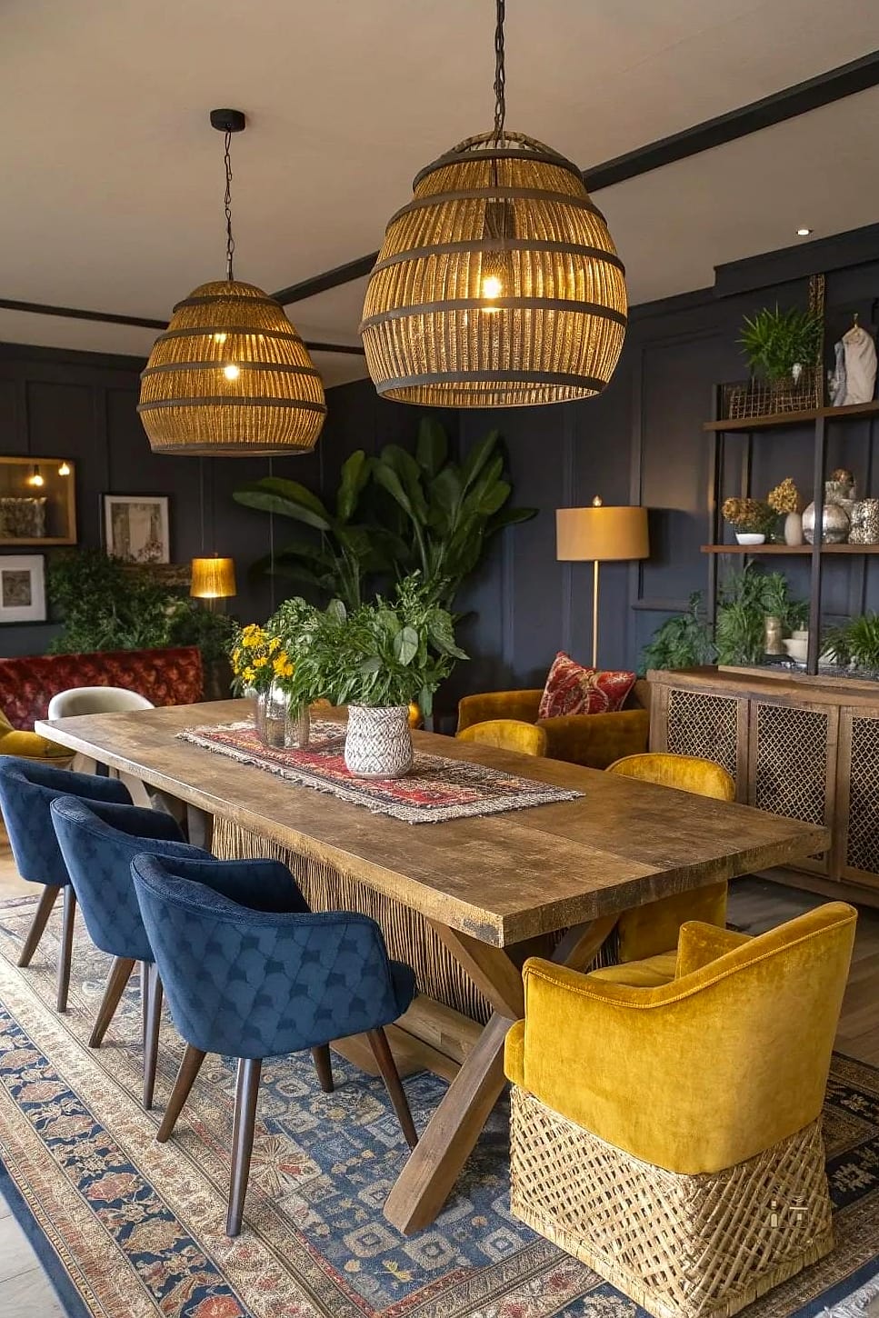 50 Cozy Dining Room Lighting Over Table Worth Pinning 8 Oversized Statement Pendant