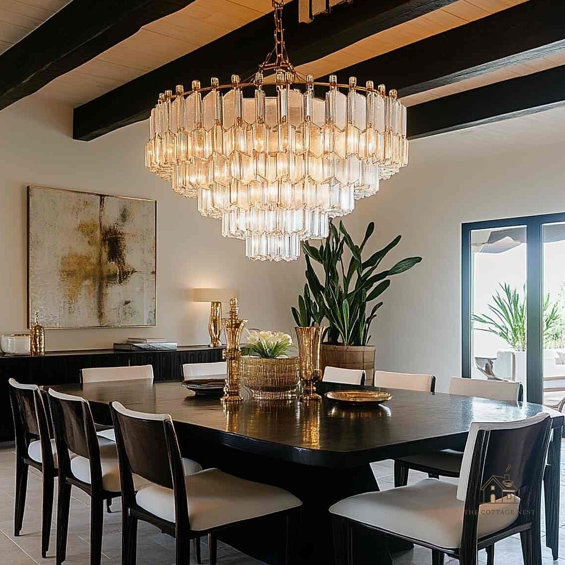 15 Stunning Dining Room Wall Decor Ideas You'll Absolutely Love 3 Oversized Statement Mirror