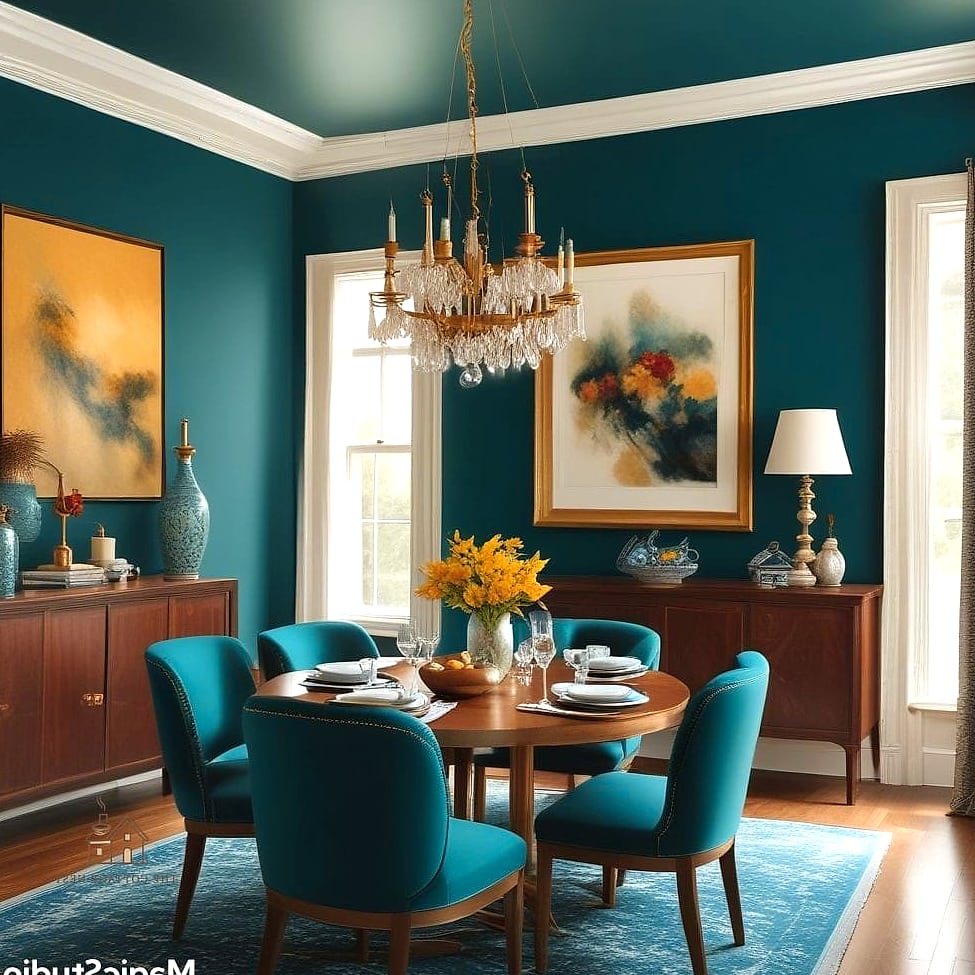 30 Amazing Dining Room Decor Ideas on a Budget 2 Paint an Accent Wall