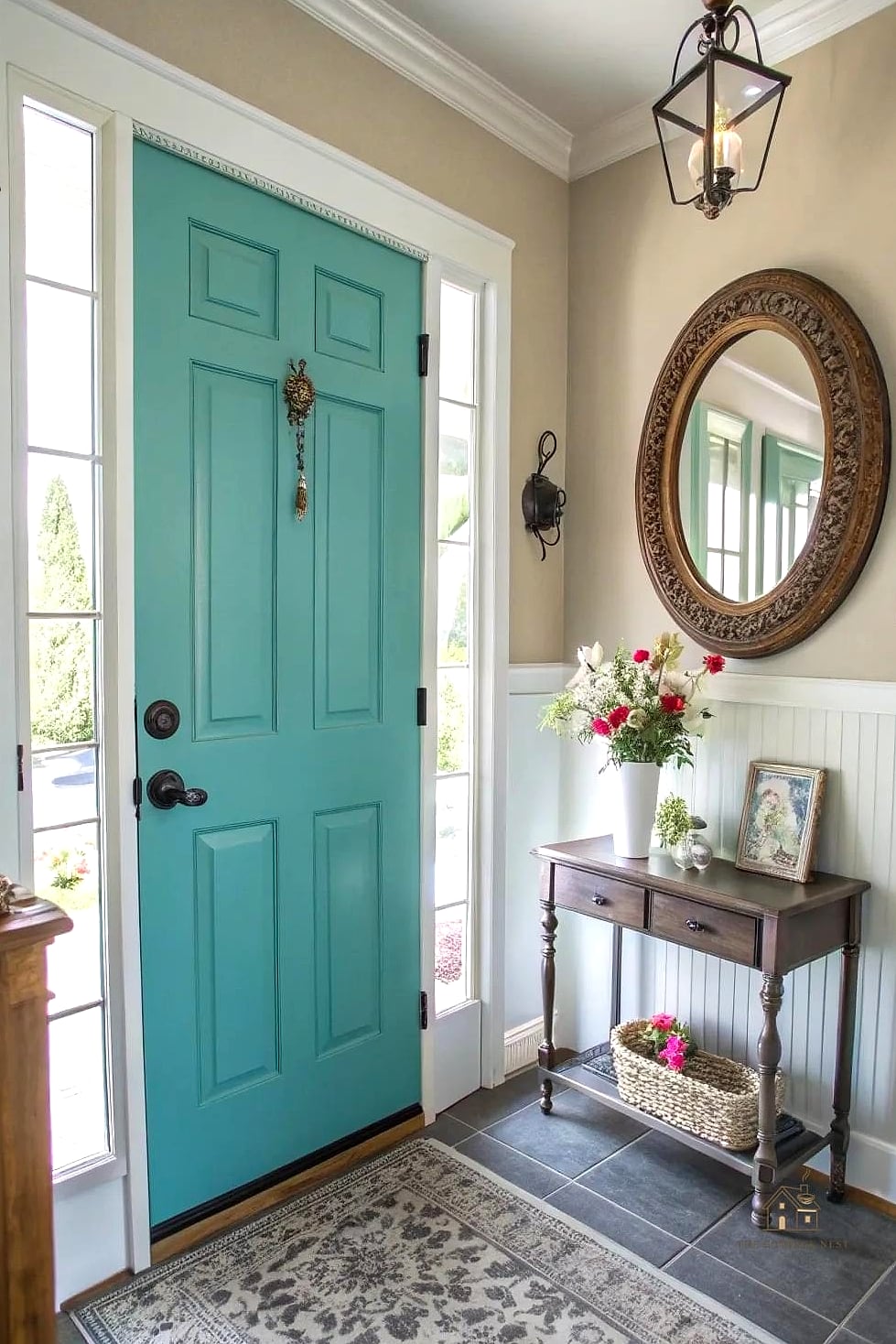 Painted Door Panel Key Board