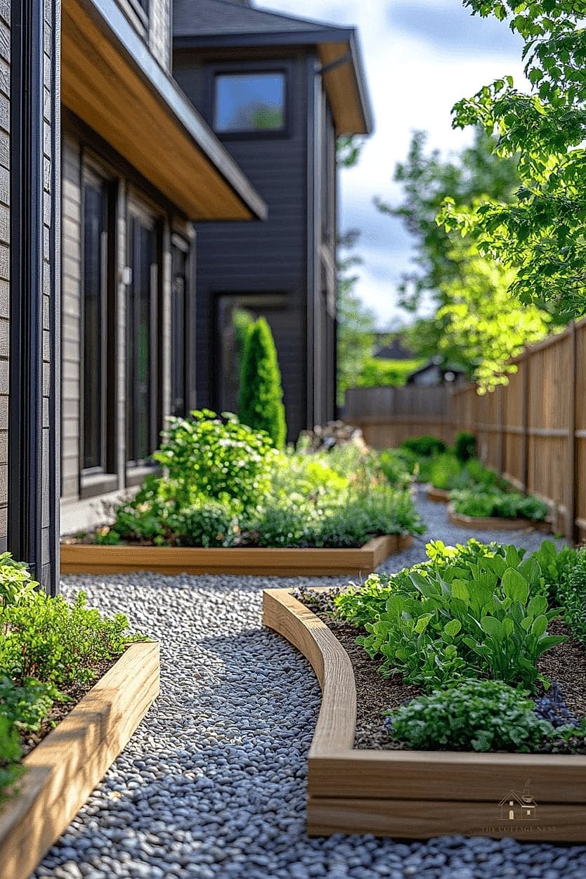 30 Amazing Front Yard Landscaping Ideas on a Budget 20 Painted Rock Border