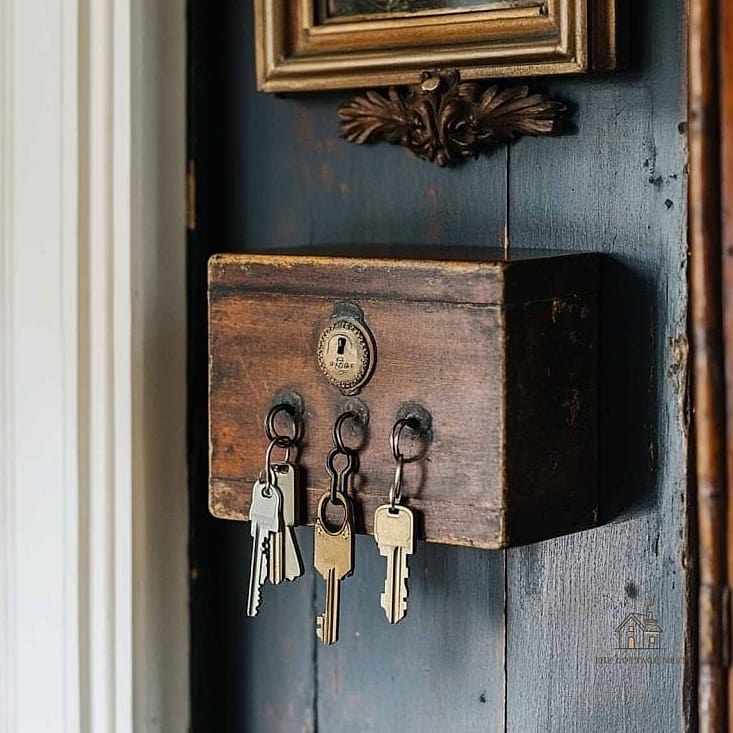 Painted Wood Silhouette Hooks