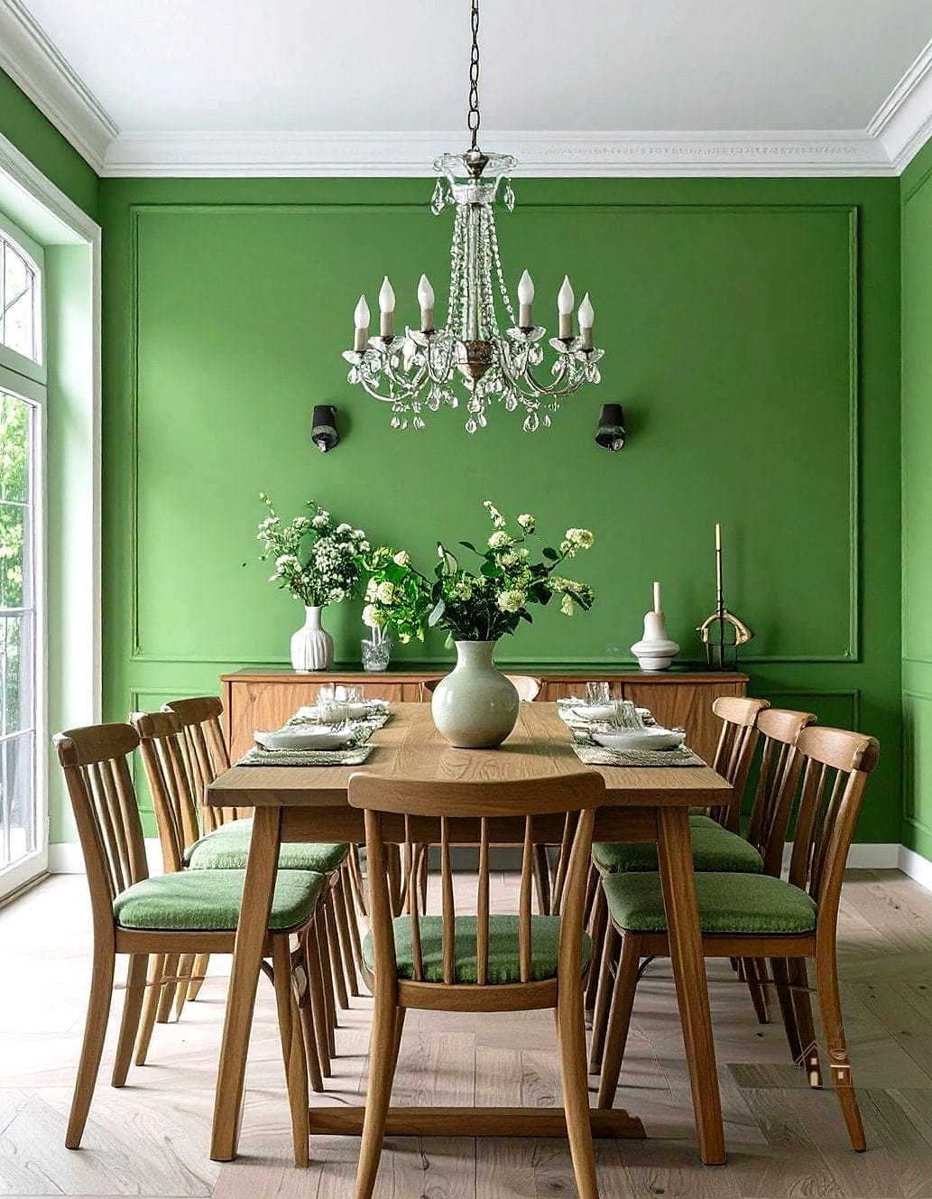 45 Gorgeous Dining Room Paint Color Ideas That Are Totally Doable 46 Pale Pistachio Green