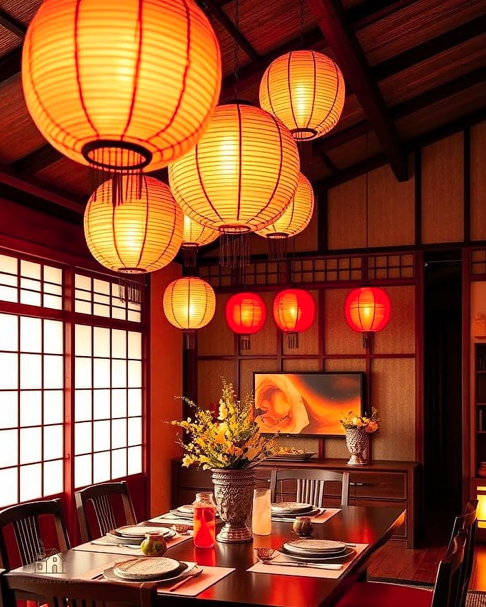 50 Cozy Dining Room Lighting Over Table Worth Pinning 10 Paper Lantern Pendant