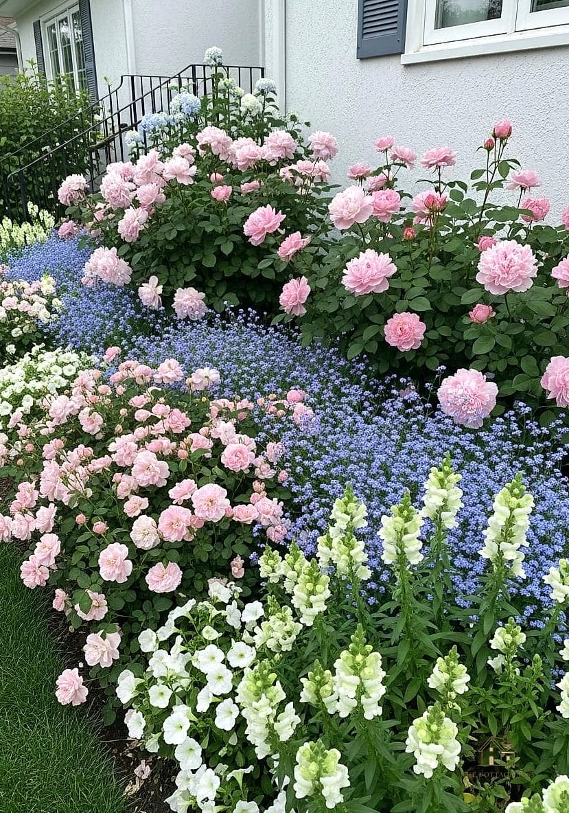 Pastel Spring Bulb Display