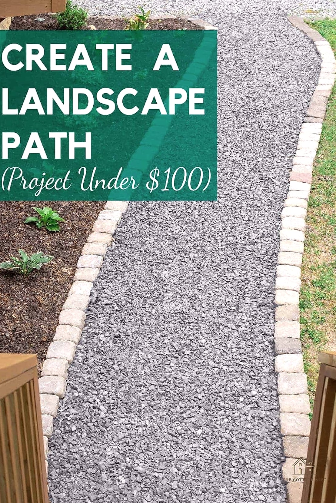 25 Simple Cheap Walkway Ideas Diy That Are Totally Doable 8 Pea Gravel and Paver Combo