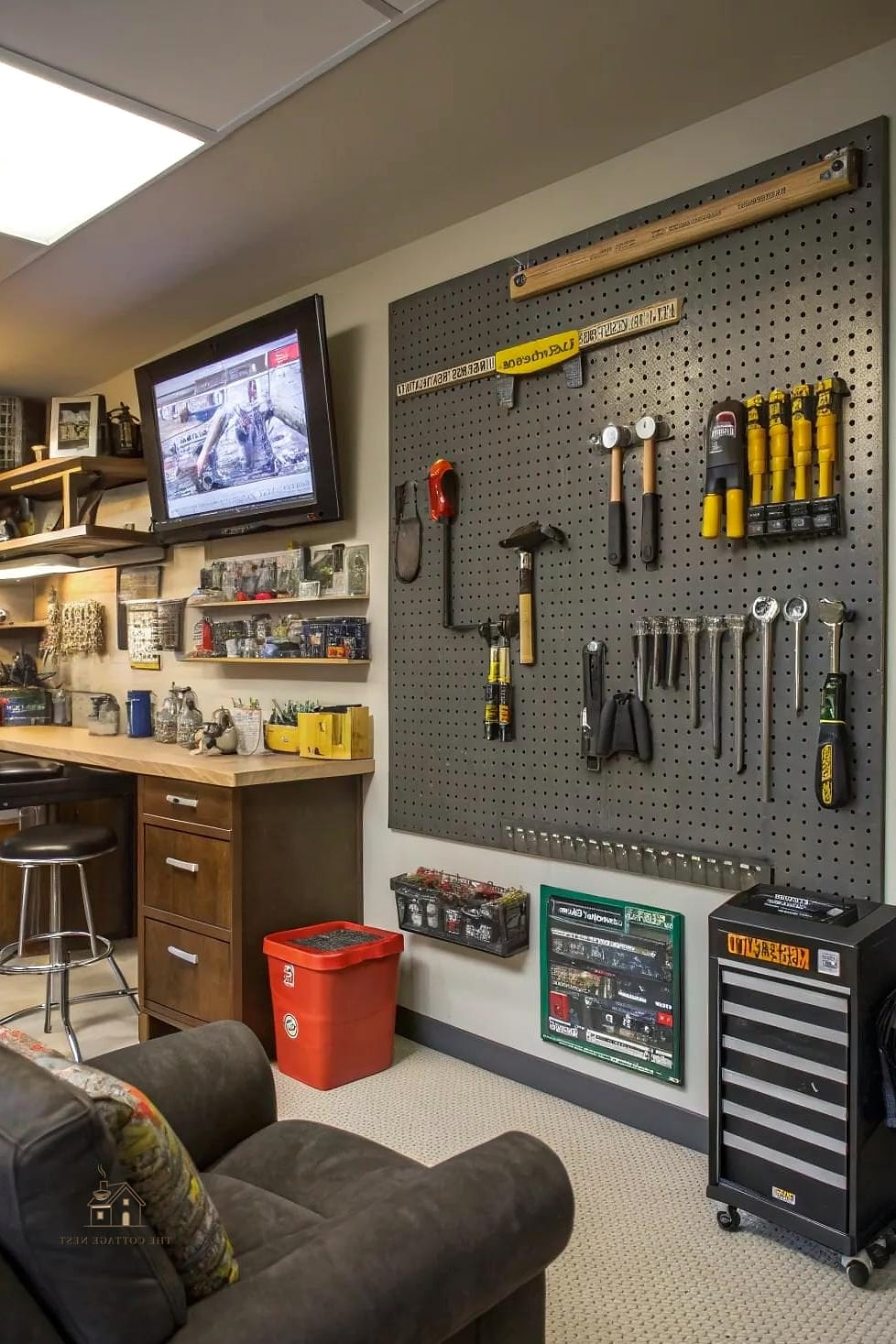 30 Amazing Budget Friendly Garage Organization And Storage Ideas on a Budget 2 Pegboard Wall for Tools