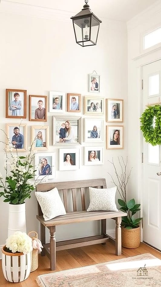 35 Creative Narrow Entryway Ideas That Will Inspire You 37 Personalized Family Sign or Monogram
