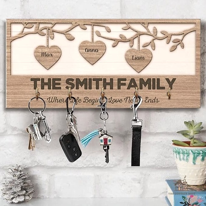 Personalized Nameplate Hooks