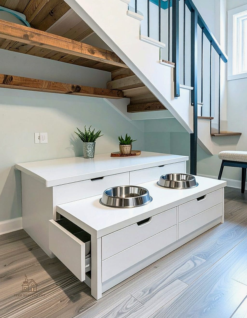 Pet Feeding and Sleeping Station