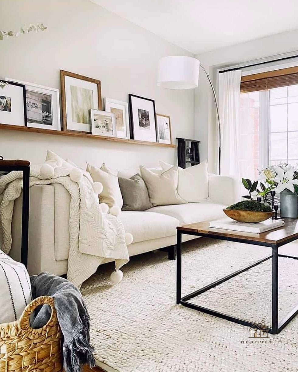 50 Amazing Dining Room Built In Ideas on a Budget 13 Picture Ledge Gallery Wall Built-In