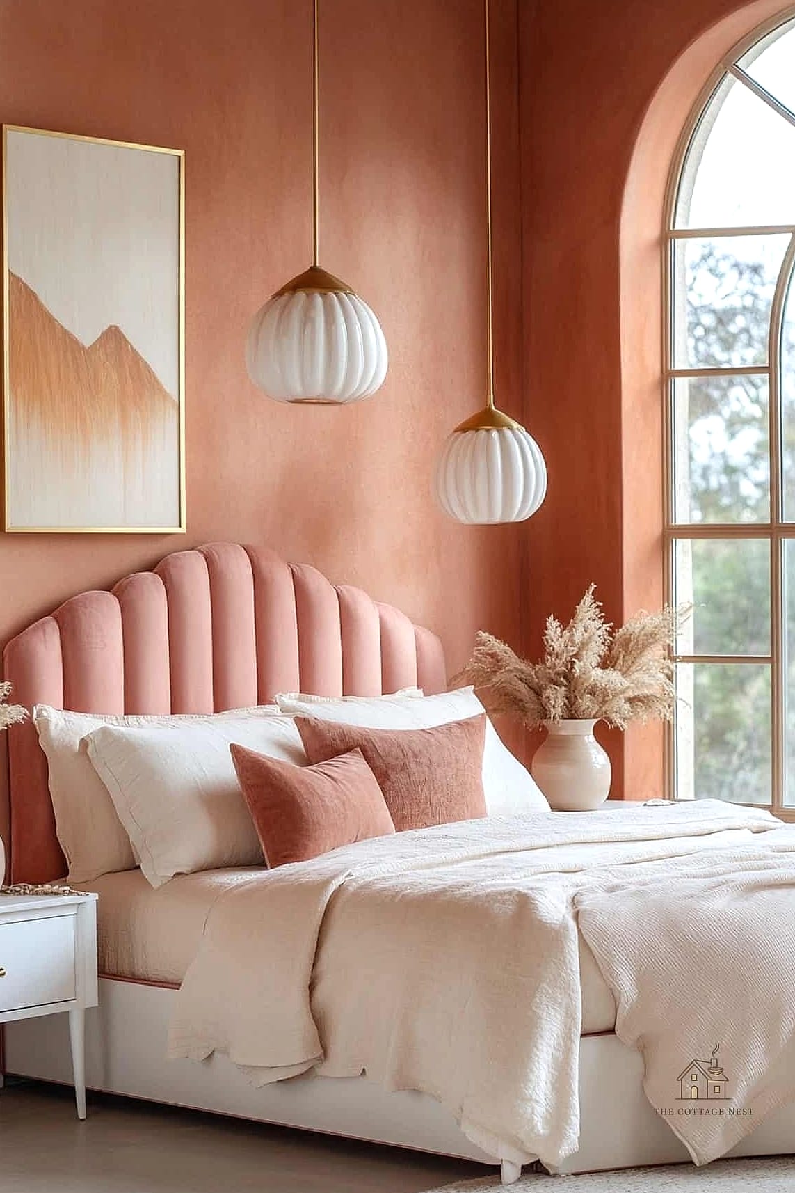 45 Brilliant Pink Dorm Room Ideas to Copy Right Now 23 Pink and Terracotta Color Pairing