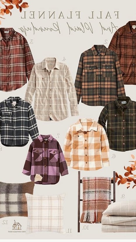 30 Dreamy Fall Tray Decorating Ideas to Try This Season 29 Plaid and Flannel Textile Tray