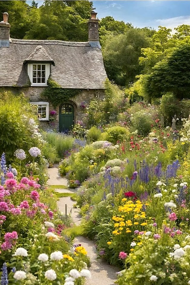 30 Dreamy English Garden Ideas to Try This Season 4 Plant a Cottage-Style Rose Arch