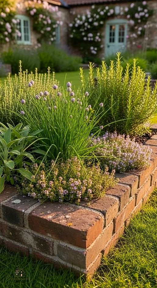 35 Brilliant Cottage Garden Ideas to Copy Right Now 15 Plant a Cottage-Style Herb Spiral