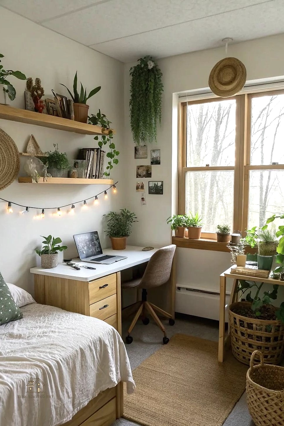 15 Chic Single Dorm Room Ideas for a Beautiful Home 13 Plants (Real or Faux) for a Little Life