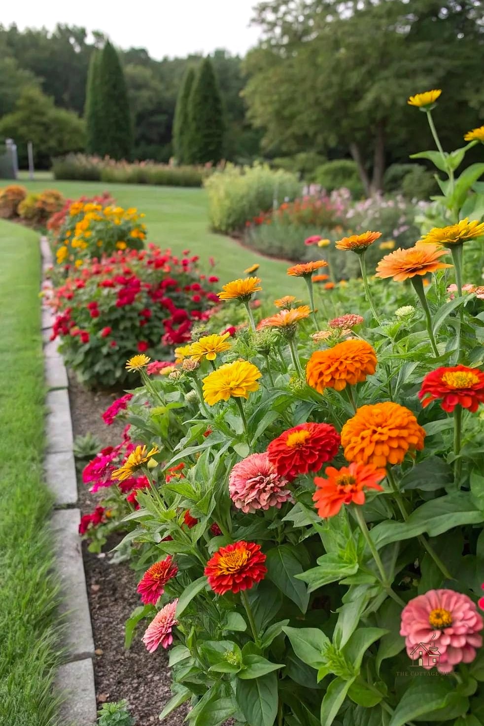 40 Amazing Zinnias Garden Ideas on a Budget 24 Plant a Zinnia and Herb Combo Container