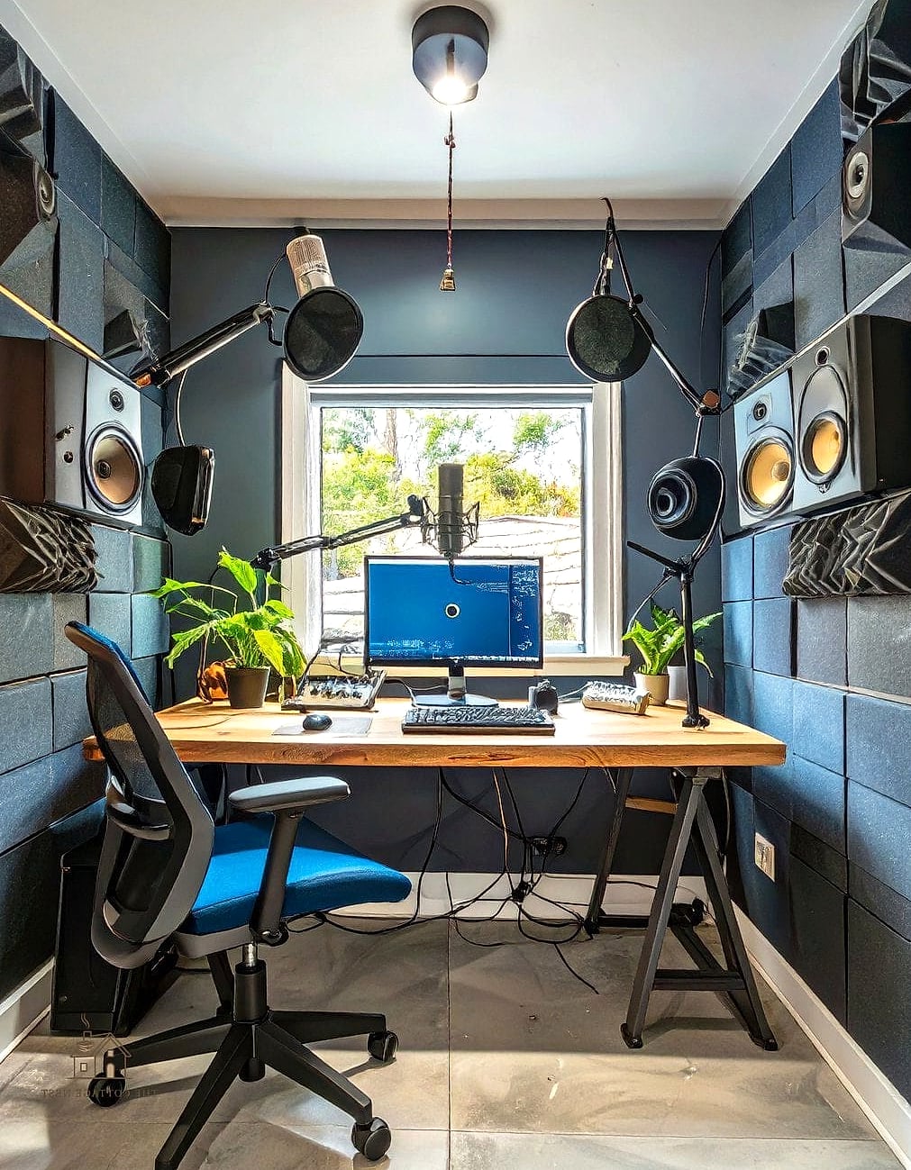 40 Clever Garage Conversion Ideas for Every Style 29 Podcast and Content Creation Studio