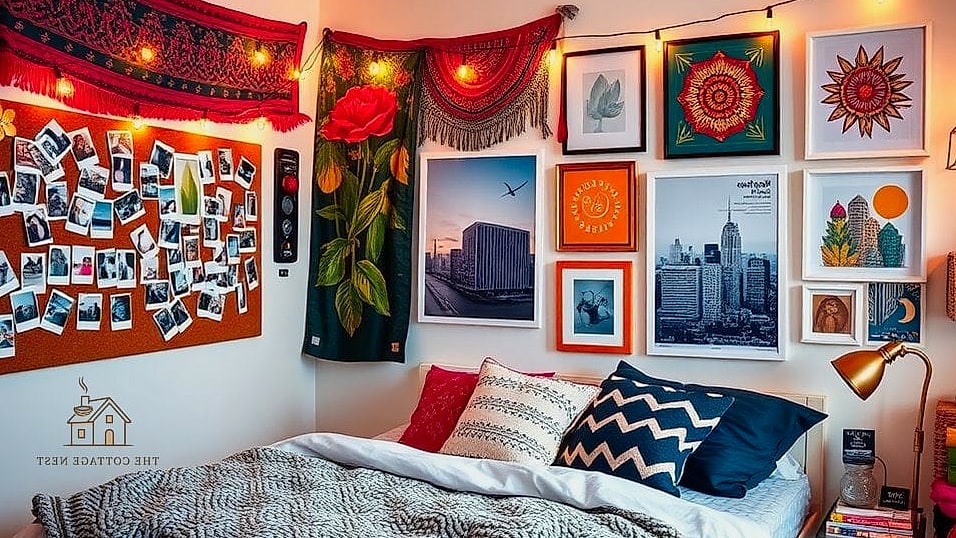 35 Brilliant Dorm Room Wall Decor to Copy Right Now 16 Pressed Flower Frames