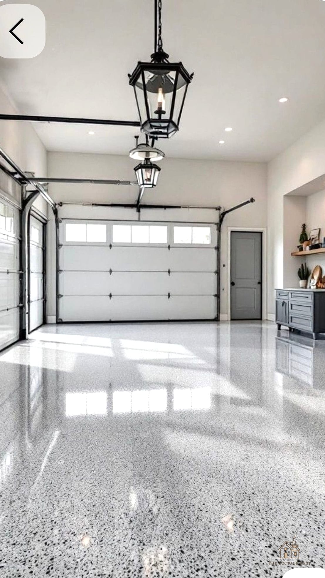 35 Chic Garage Floor Ideas for a Beautiful Home 11 Quartz-Infused Epoxy