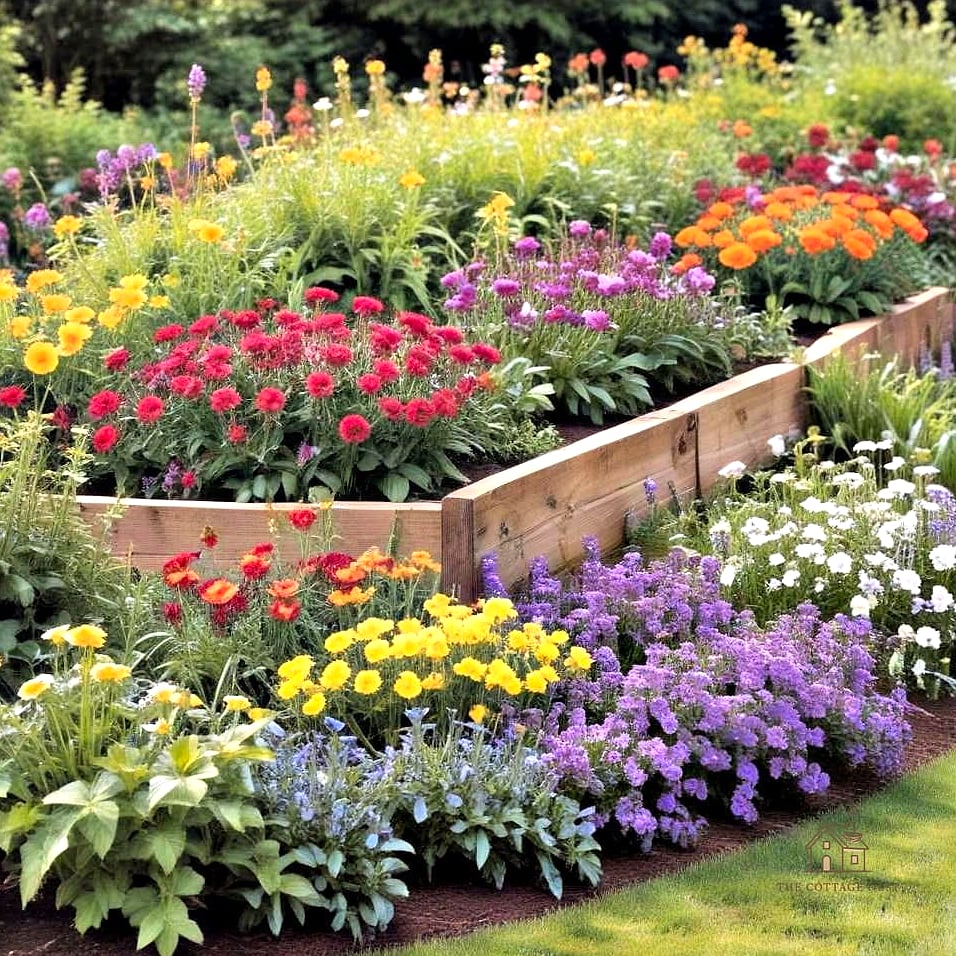 Raised Bed Perennial Garden
